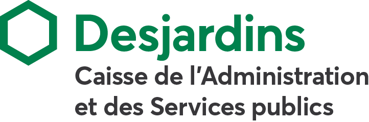 Logo - Desjardins, Caisse de l'Administration et des Services publics