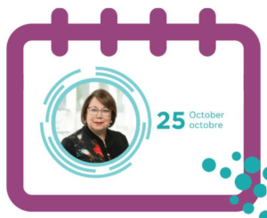 Calendar icon with picture of speaker - Oct 25