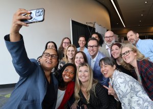 Group photo - taking a selfie